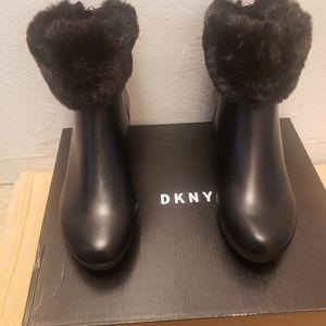 Brand New DKNY Abri Wedge Booties